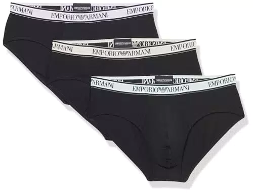 Emporio Armani Brief Stretch Cotton Core Logoband per Uomo