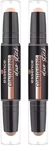 Essence Cosmetics Duo Contouring Stick Viso - Effetto Opacizzante e Definizione