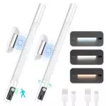 Euakee Luce LED Sotto Armadio Dimmerabile con Motion Detector e Remote Control