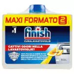 Finish Curalavastoviglie al Limone - Additivo per Lavastoviglie Pulita dai Residui