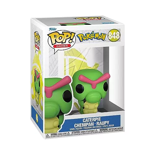 Funko Pop! Pokemon Caterpie - Figura da Collezione per Fan e Collezionisti