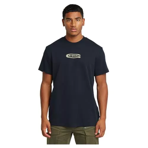 G-STAR Old Skool Logo T-Shirt Uomo