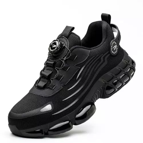 GemChve Scarpe Antinfortunistiche Leggere Traspiranti con Punta in Acciaio