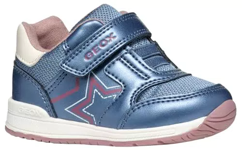 Geox Rishon Girl, Scarpe Primi Passi per Bimba 0-24 Mesi