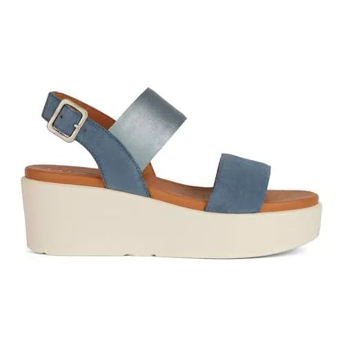 Geox Sandali con Zeppa Donna D Xand 2.2s