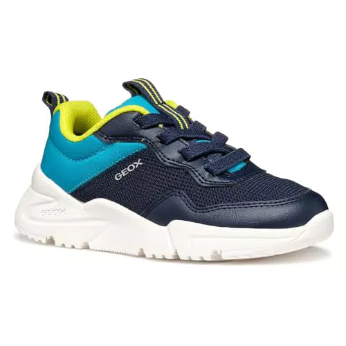 Geox J Loftus Boy - Scarpe da Ginnastica Comfort per Bambini