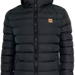 Urban Classics Giacca Invernale da Uomo con Cappuccio Trapuntata Piumino