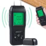GOEDCH Misuratore di Umidità Digitale Portatile a Pin con Display LED Retroilluminato