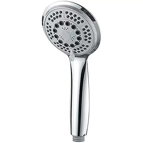 Grifema Manopola Doccia Grande G804 con 5 Modalità Spray, Diametro 100 mm