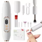 HiLUNDA Fresa per Unghie Professionale 2 in 1 Elettrica con Regolazione della Velocità
