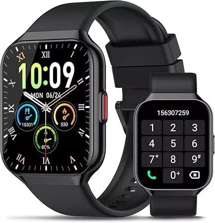 HOIFA Smartwatch Uomo Donna, 1.96" HD Orologio Smartwatch con Chiamate