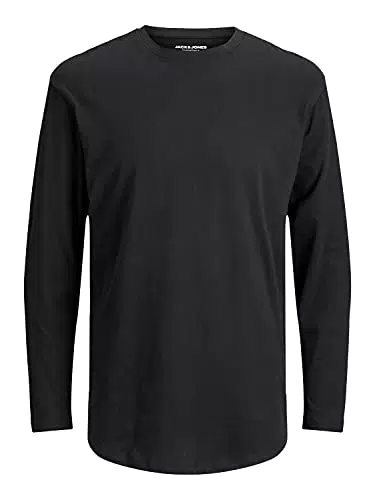 JACK & JONES JJENOA TEE O-NECK LS NOOS, T-Shirt Uomo