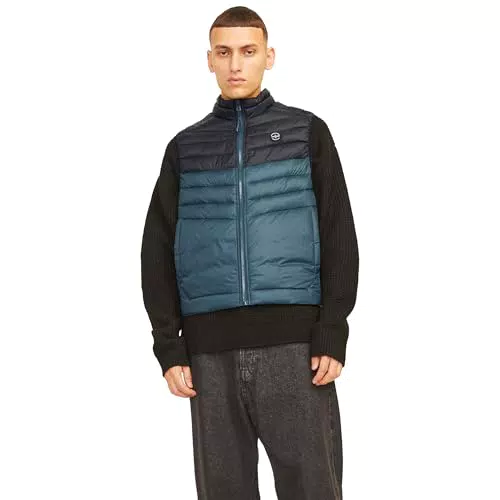Jack & Jones Jjesprint Gilet Trapuntato Scaldacollo Noos