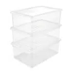 Keeeper Scatole e Bauli in PP – Set da 3 da 11 L cadauno.