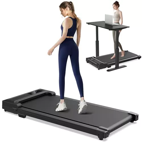 Kerolina Tapis Roulant Elettrico Salvaspazio per Casa - Walking Pad Magnetico