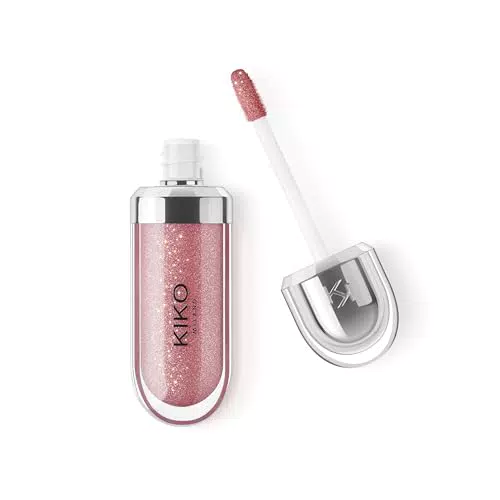 KIKO Milano 3D Hydra Lipgloss 17, Lucidalabbra Emolliente Effetto 3D