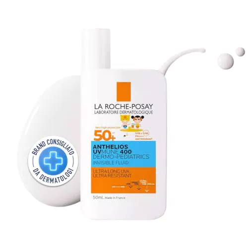 La Roche-Posay Anthelios UVmune 400 SPF 50+ Fluido Viso per Bambini Sensibili