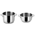 Lagostina 010715020424 Every Pentola, Acciaio Inox, Diametro 24 cm