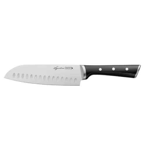 Lagostina Coltello Santoku Iceforce in Acciaio Inox, ideale per il pesce