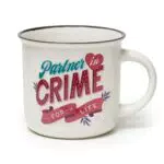 Legami Cup Puccino - Tazza in Porcellana New Bone China, Tema Partner in Crime