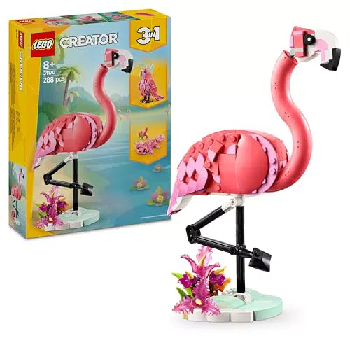 LEGO Creator 3 in 1 Animali Selvatici - Giocattolo Creativo per Bambini 31170