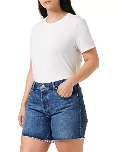 Levi's 501 Rolled Short Pantaloncini Donna - Comfort e Stile Estivo