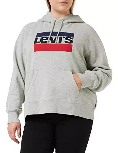 Levi's Felpa con Cappuccio Donna Graphic Sport Hoodie