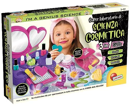 Lisciani Giochi - I’m a Genius Super Laboratorio di Scienza Cosmetica