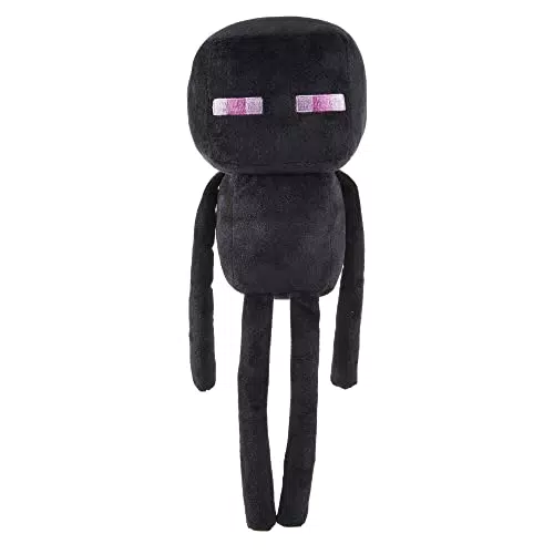 Mattel Minecraft Peluche Enderman, Giocattolo da Collezione per Bambini 3+ anni
