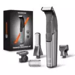 MAXGROOM Rasoio Elettrico 3 in 1 per Corpo e Parti Intime, Con Display LED