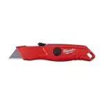 Milwaukee Coltello Auto-Retrattile di Sicurezza con Deposito di Lame