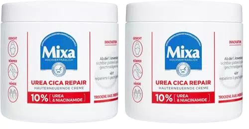 Mixa Crema Rigenerante Urea e Niacinamide per Pelle Secca e Ruvida 400 ml