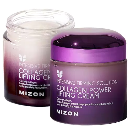 Mizon Crema Power Lifting al Collagene Marino - Idratante Intensiva 75%
