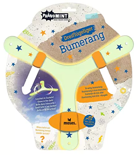 Moses Bumerang PhänoMINT - Gioco di lancio per bambini a tre ali