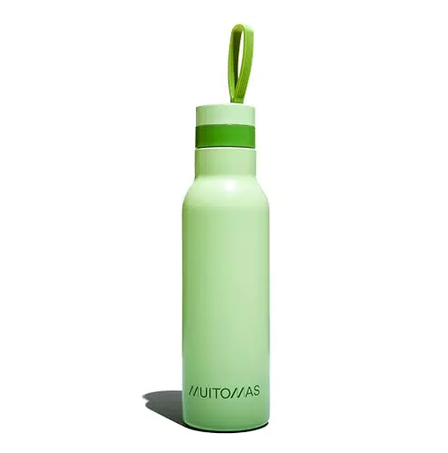 Muitomas Borraccia Termica in Acciaio con Chiusura Ermetica e Design Elegante