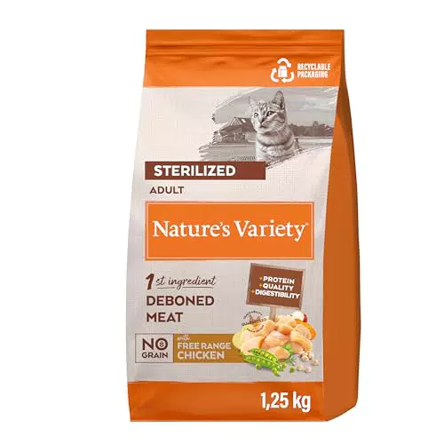 Nature's Variety Cibo per Gatti Sterilizzati con Pollo Allevato a Terra
