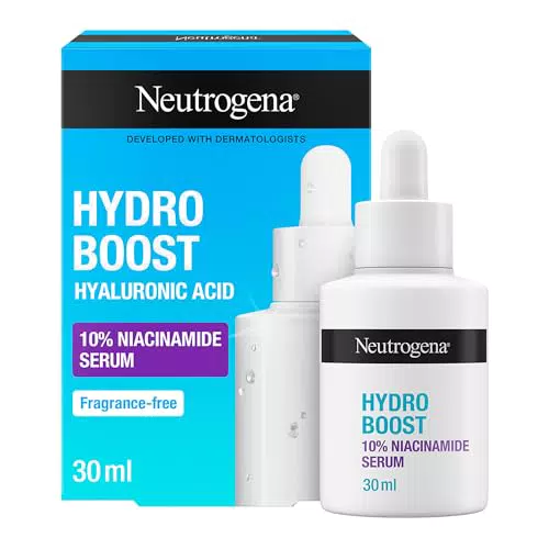 Neutrogena Hydro Boost Siero Idralitante Viso con 10% Niacinamide e Acido Ialuronico