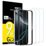 NEW'C Pellicola Protettiva in Vetro Temperato per iPhone 16 Pro Max - Ultra Resistente