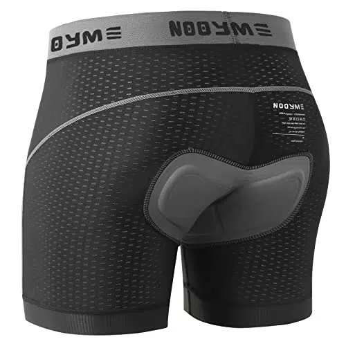 NOOYME Pantaloncini da Ciclismo Uomo 4D Imbottiti Traspiranti