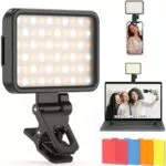 NOVTEKE Ring Light per smartphone, luce selfie regolabile 2500-6000K