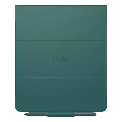 Amazon Kindle Scribe - Custodia in pelle con apertura a libro e aggancio magnetico