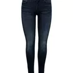 ONLY Onlkendell Life Reg Sk Ankle Tai865 - Jeans Donna Blu Scuro