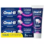 Oral-B Dentifricio Advanced Protezione Sensibilità Eucalipto e Menta Piperita