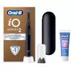 Oral-B Spazzolino Elettrico Ricaricabile iO 2 con Testina di Ricambio e Dentifricio