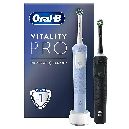 Oral-B Spazzolino Elettrico Ricaricabile Vitality Pro con 2 Testine
