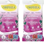 Orphea Salviette Profumate per Biancheria – Fragranza Patchouli Fresca e Antistatica