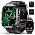 Oukitel Smartwatch Militare Impermeabile 5ATM con Funzione Telefono e Cardiofrequenzimetro