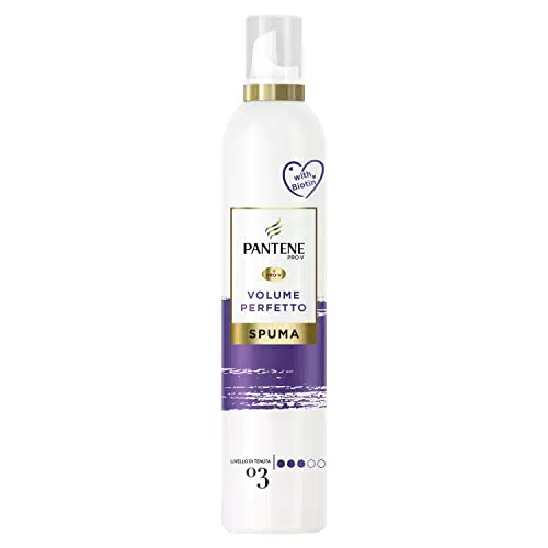 Pantene Pro-V Spuma Volume Perfetto Nourishing e Termoprotettiva con Biotina
