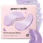 Grace & Stella Eye Patch – Maschera Naturale per Occhiaie e Borse, Vegan e Cruelty-Free