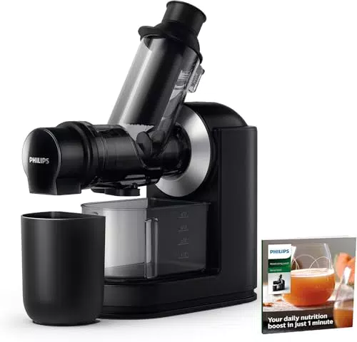 Philips HR1889/70 Estrattore di Succo Viva Collection con Apertura XL e Tecnologia Gentle Squeezing